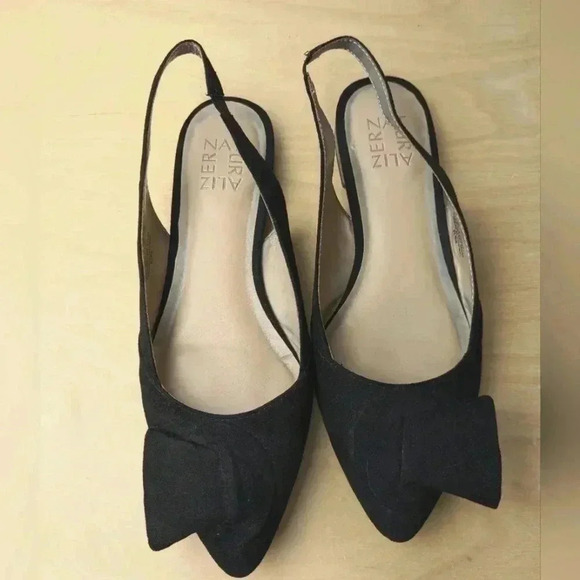 NATURALIZER Cute sandales size 7 All black In  Perfect condition! - Picture 1 of 6